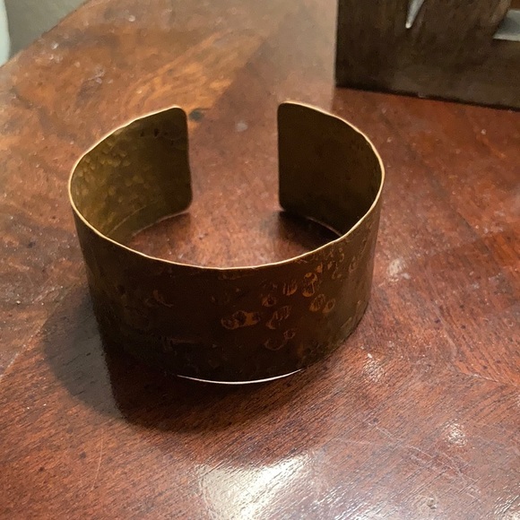 Jewelry - Hand crafted copper hammered cuff bracelet